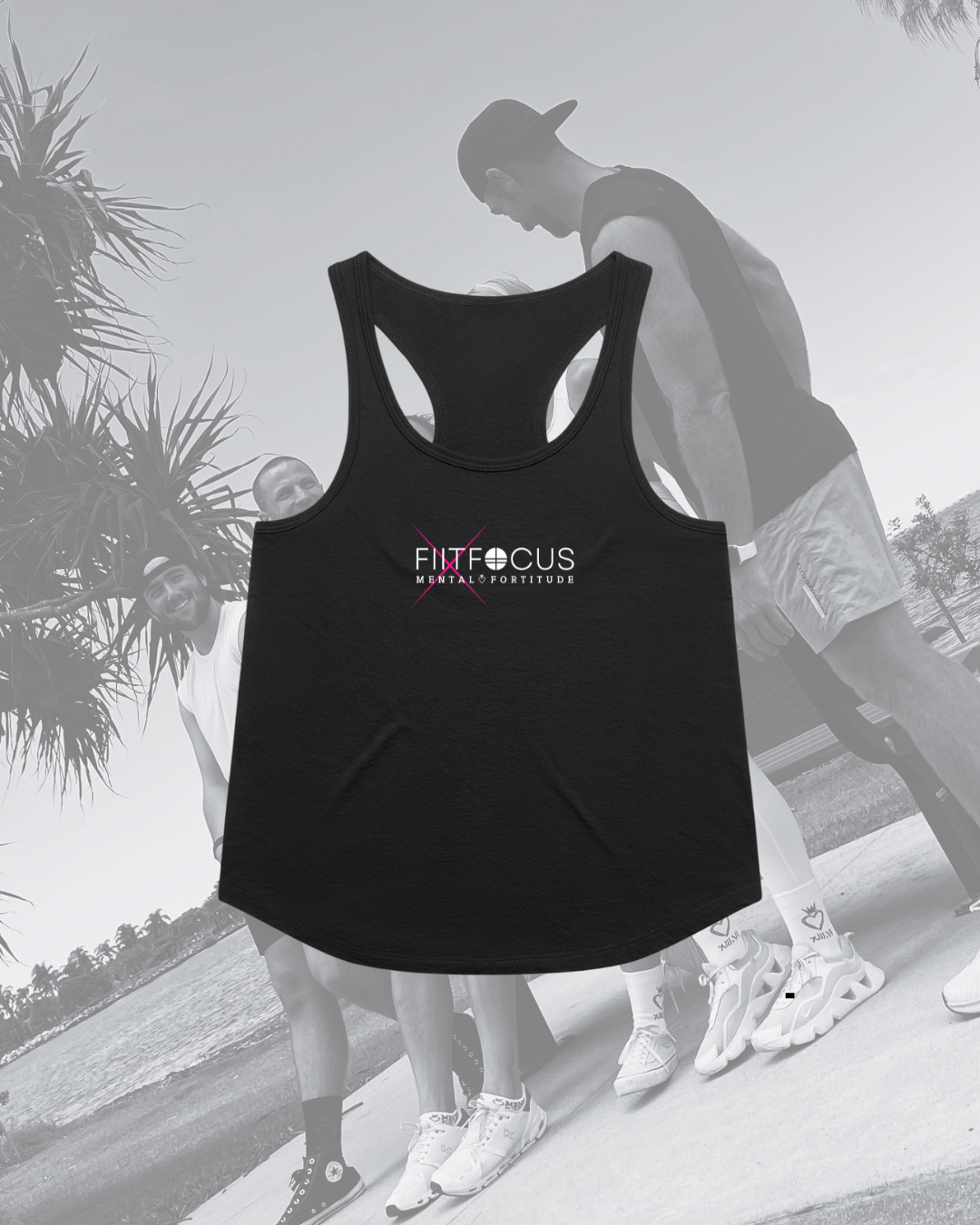 FF x MF Womens Active Singlet Black