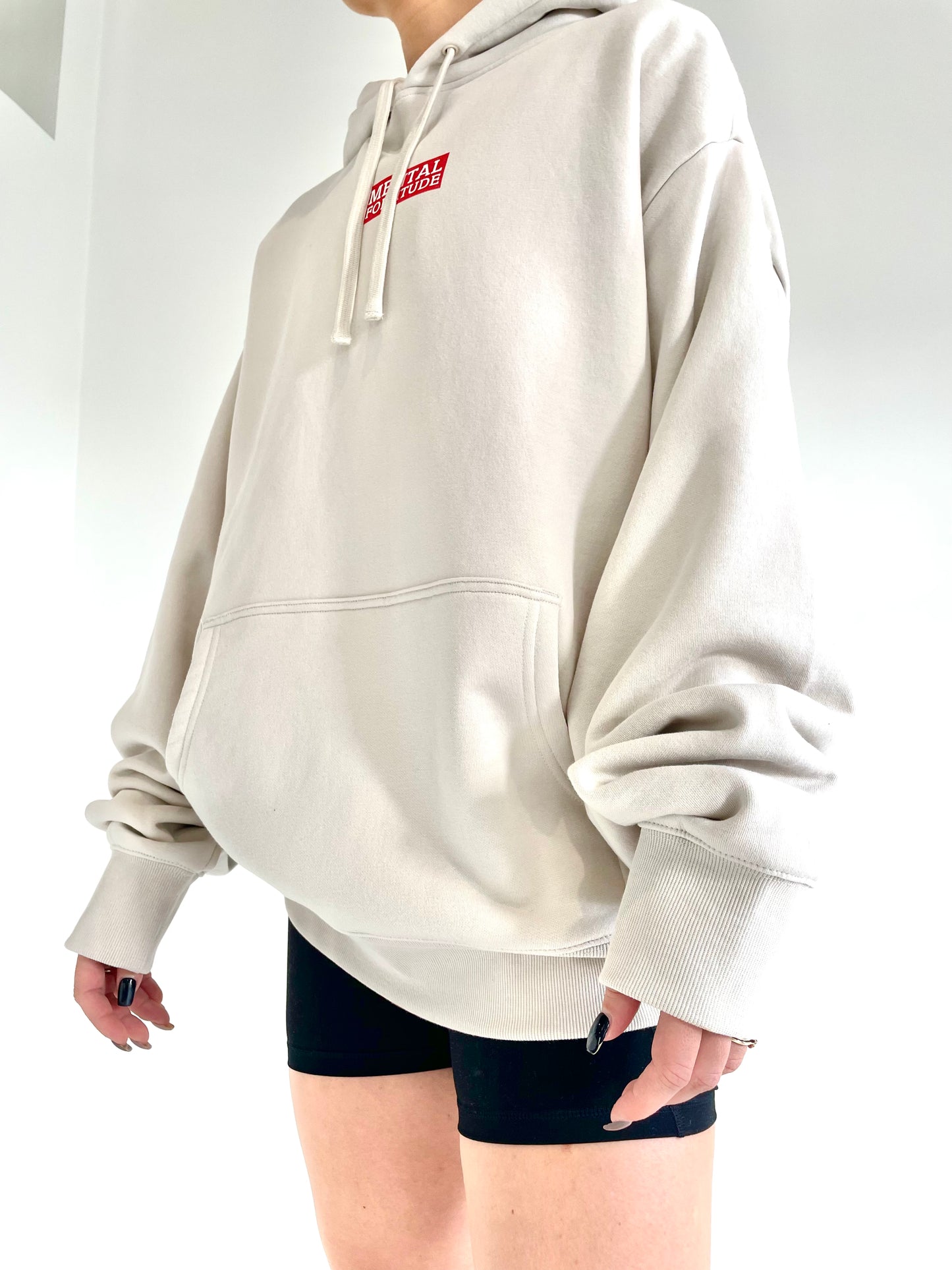 Logo0 Premium Hoodie Alabaster