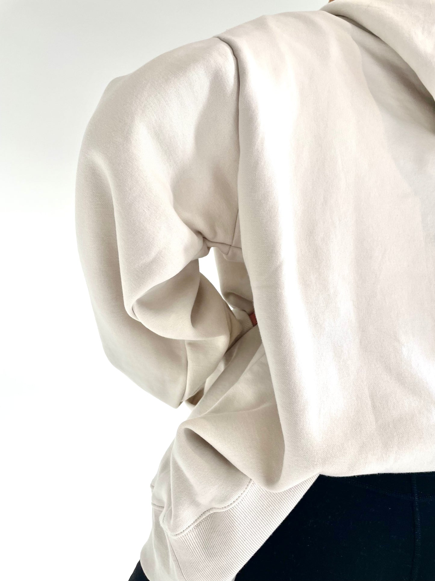 Logo0 Premium Hoodie Alabaster
