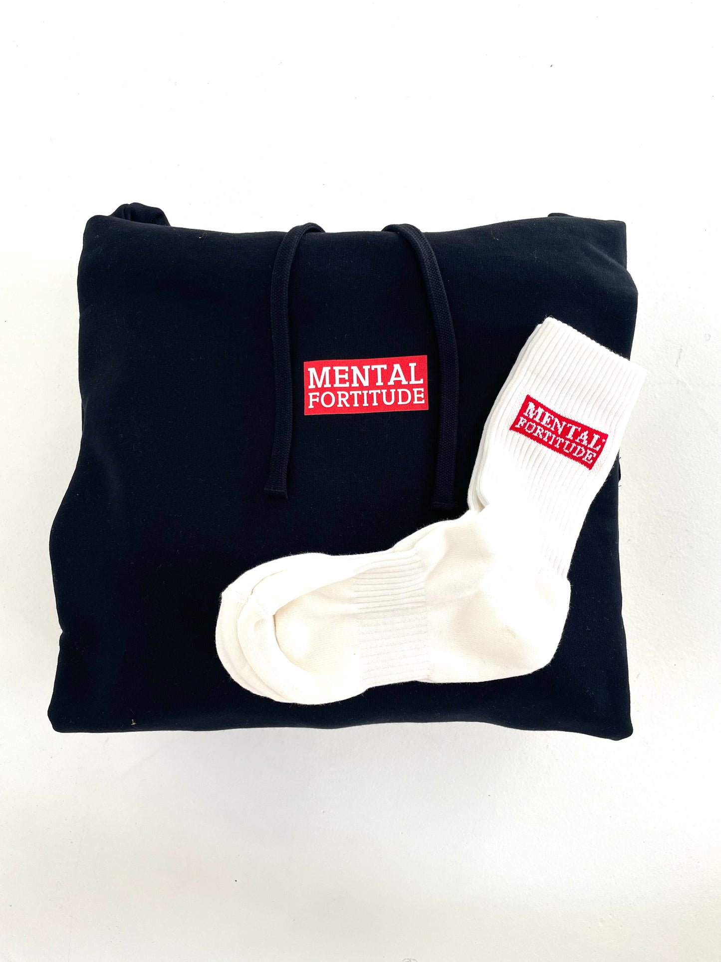 Logo0 Crew Socks - Off-White