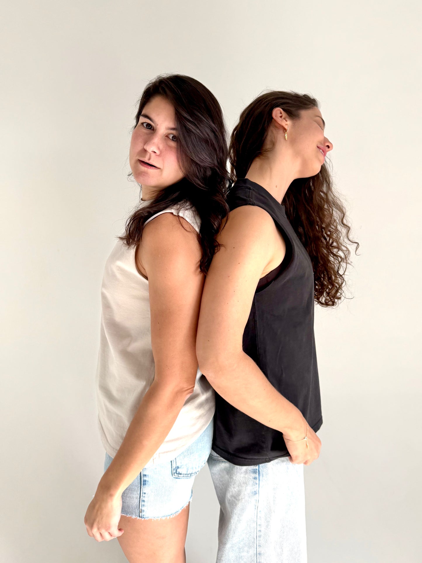 VÆA Heavy Faded Tank – Obsidian | Stealth