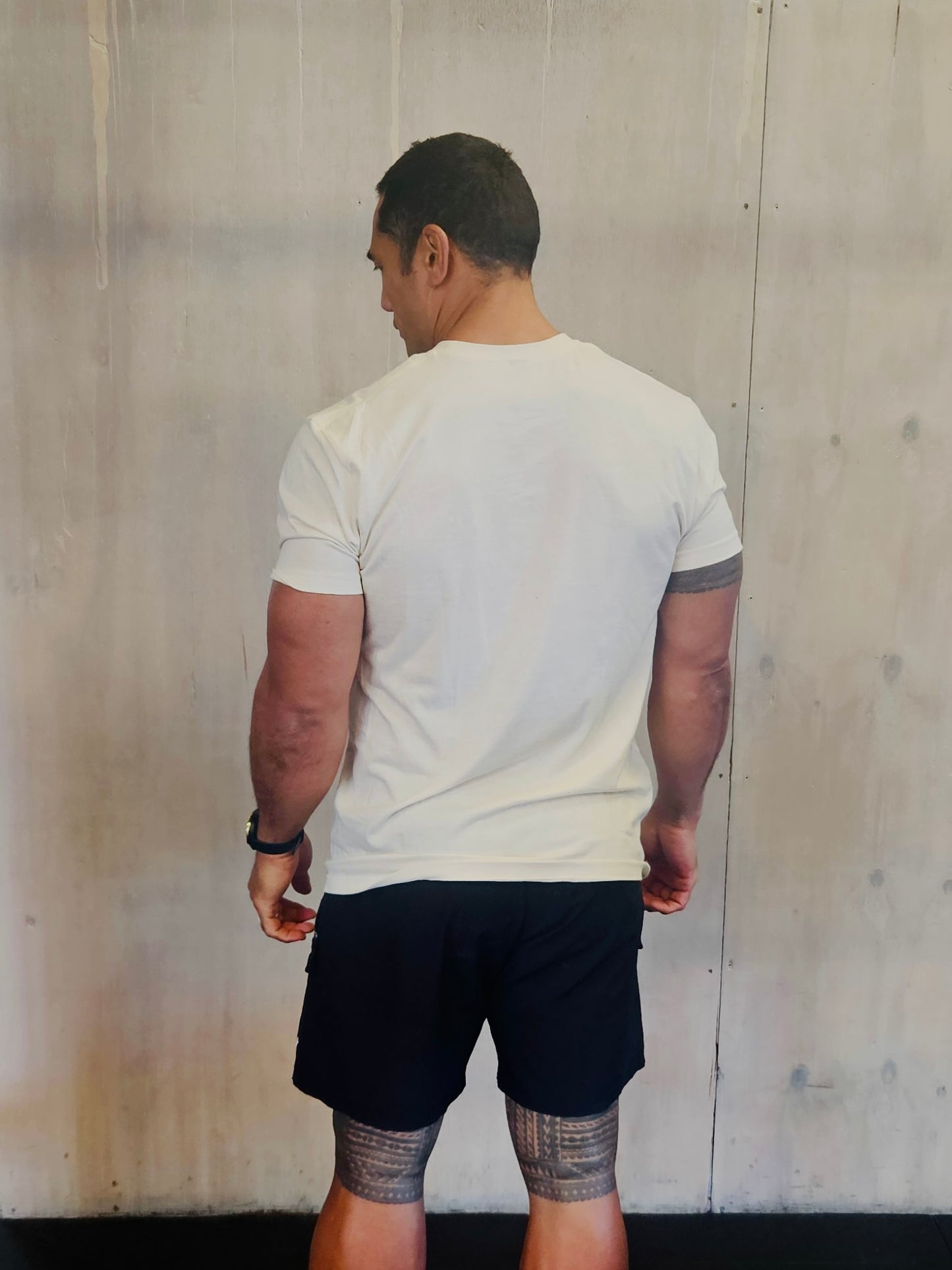 Mental Fortitude Carbon Heartcrown Tee Natural | Revolution in Resilience with High-Performance Apparel