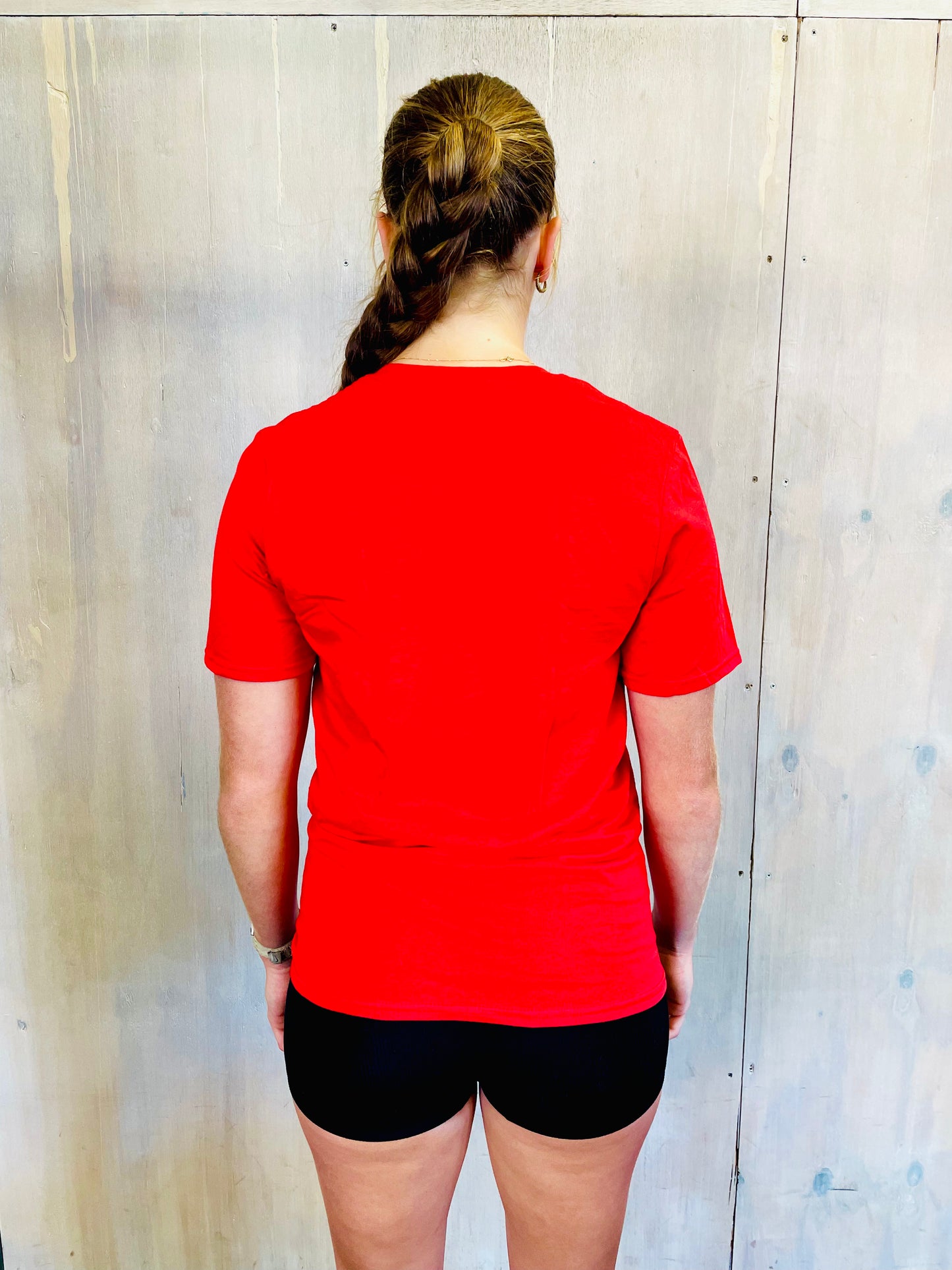 Mental Fortitude Carbon Heartcrown Tee Red | Revolution in Resilience with High-Performance Apparel