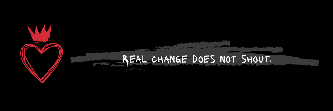 Calm, focused individual pausing before action, symbolising quiet discipline and identity-based change