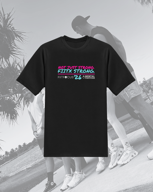 FIITX x MF Event Tee Black