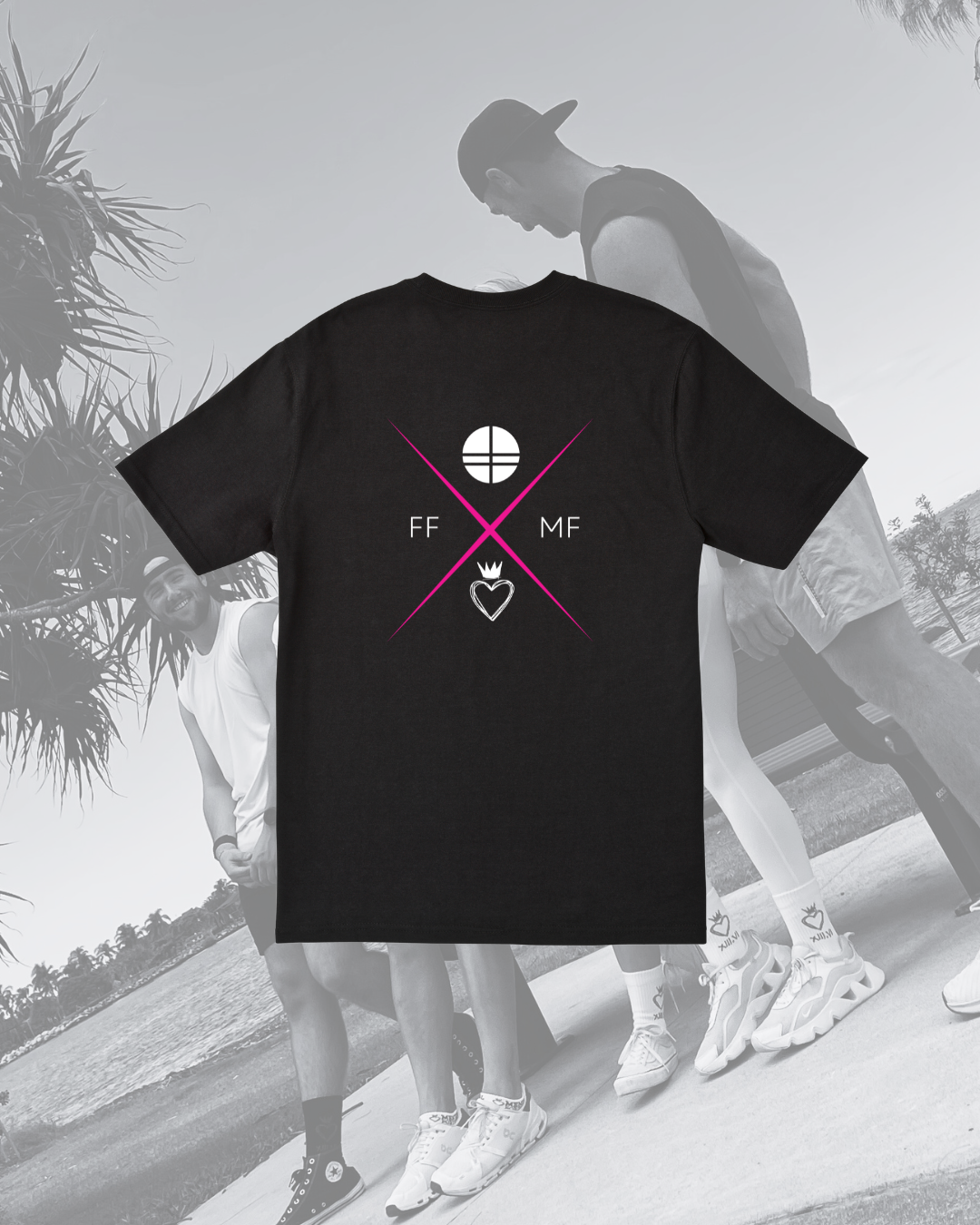 FF x MF Heavy Tee Black