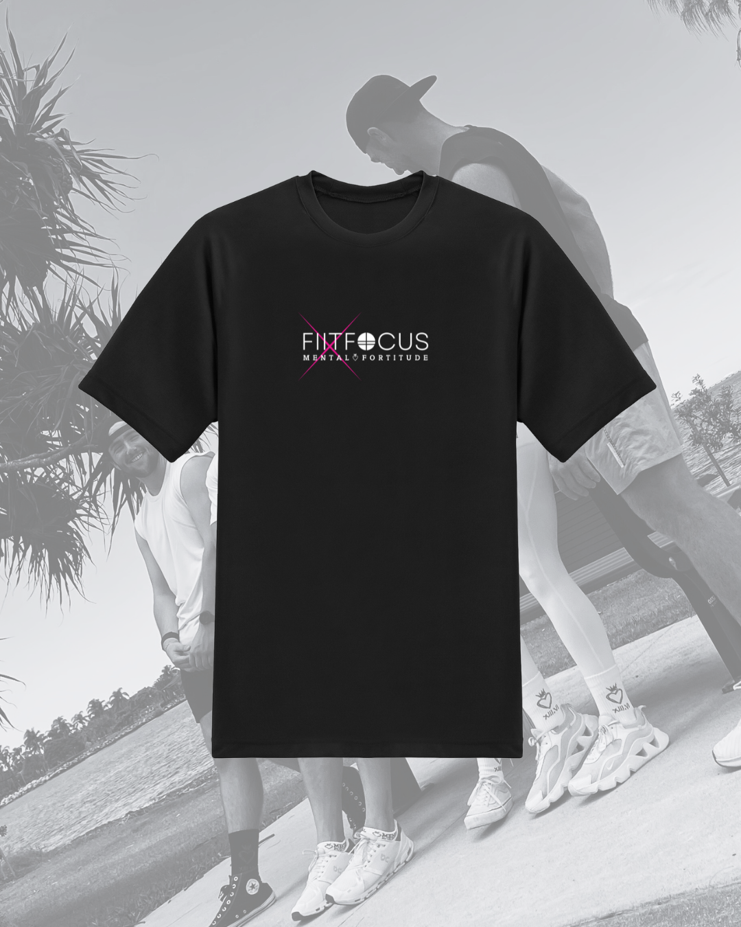 FF x MF Heavy Tee Black