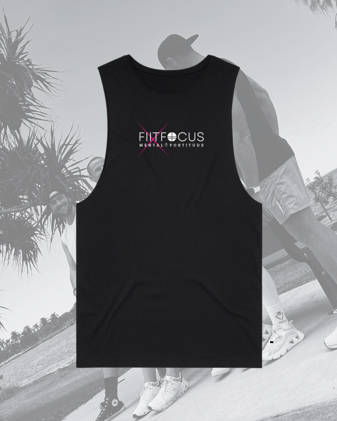 FF x MF Singlet Black