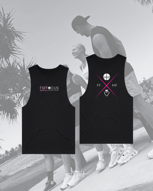 FF x MF Singlet Black