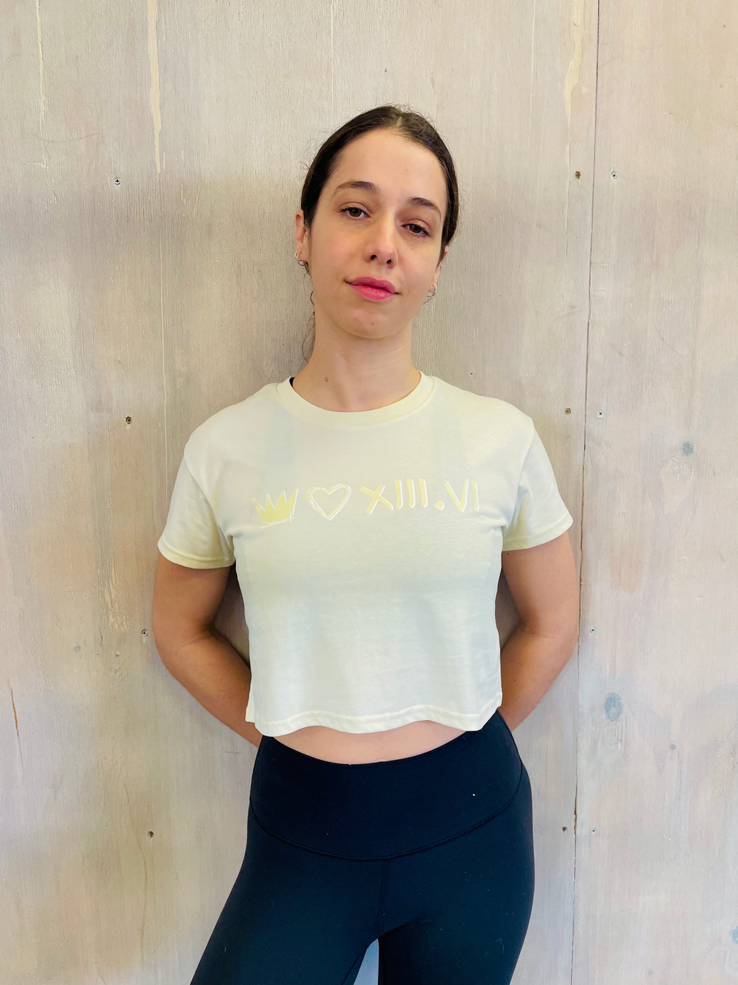 Elements Crop Tee - Sunbeam