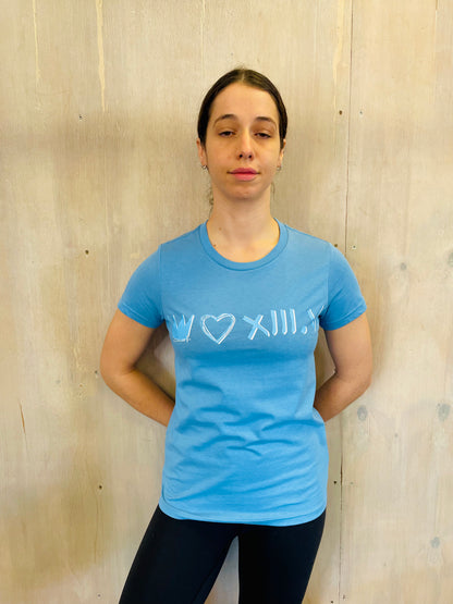 Elements Womens Tee - Azure