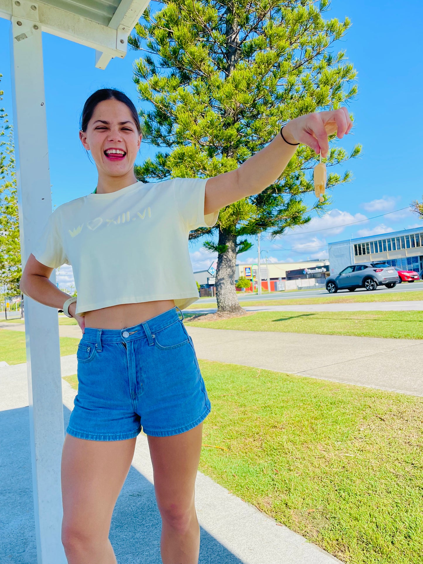 Elements Crop Tee - Sunbeam