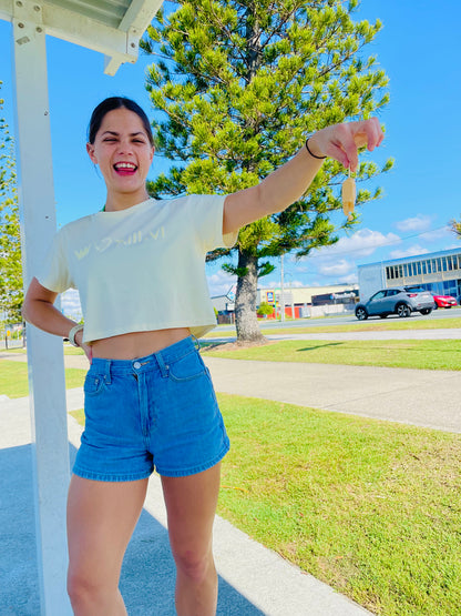 Elements Crop Tee - Sunbeam