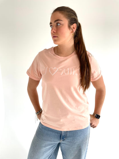 Elements Womens Tee - Coral
