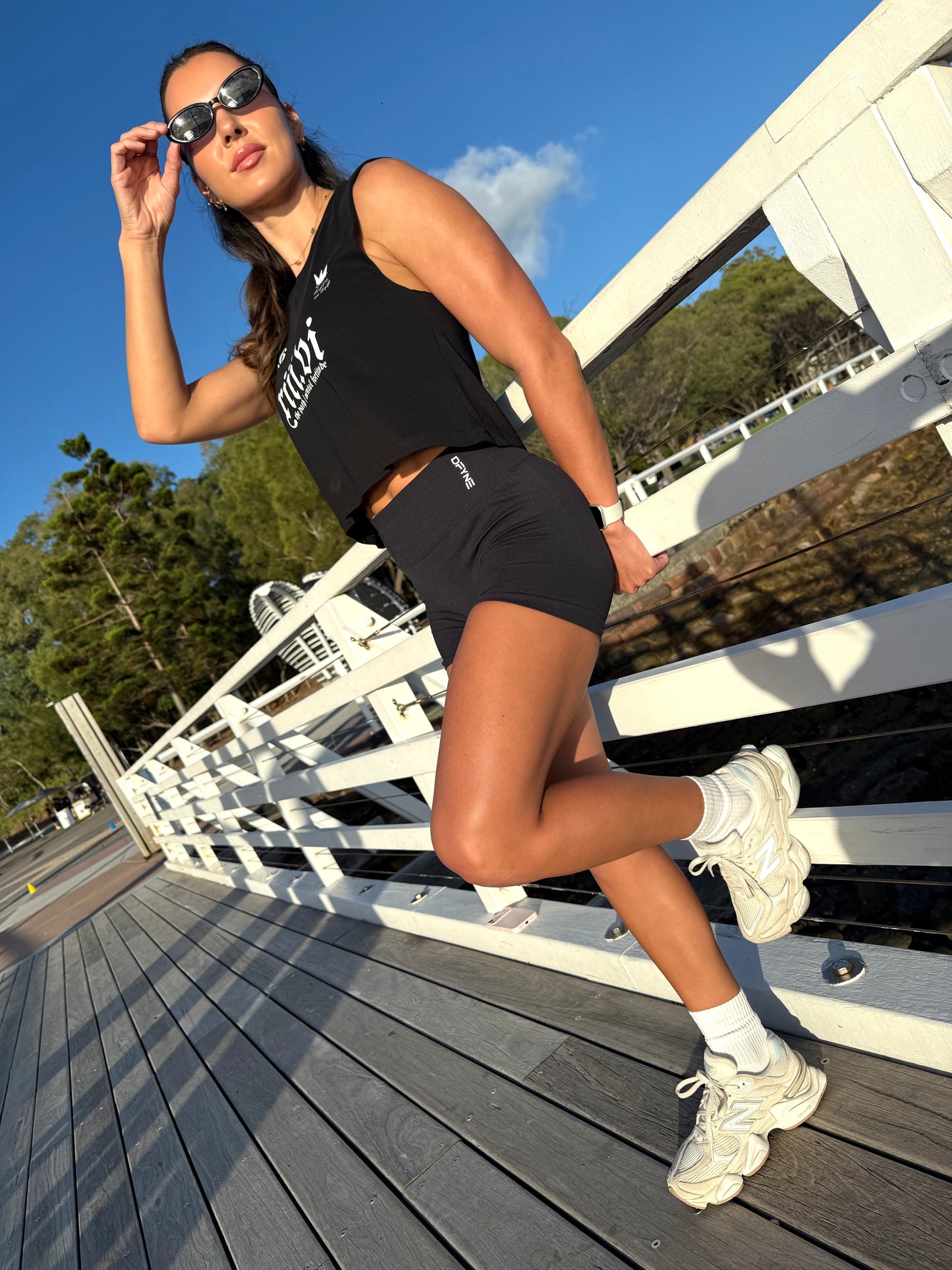 The Path Womens Crop Tank