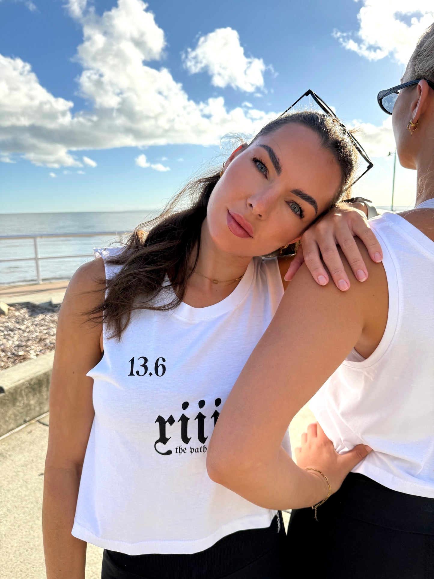 The Path Womens Crop Tank