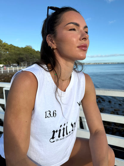 The Path Womens Crop Tank
