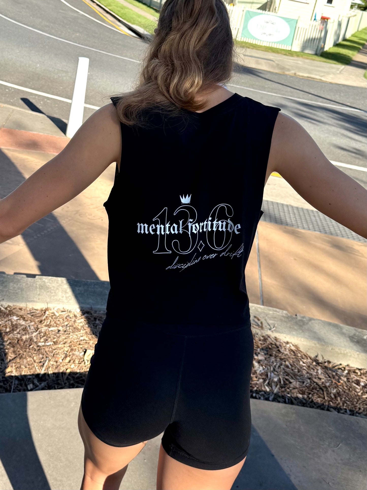 The Path Womens Crop Tank