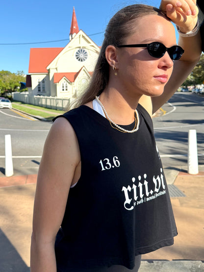 The Path Womens Crop Tank