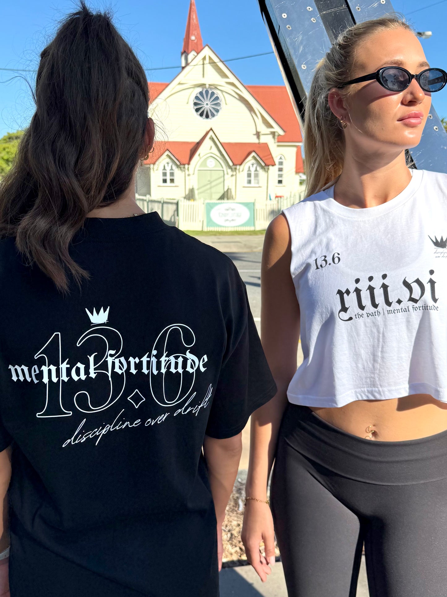 The Path Womens Crop Tank