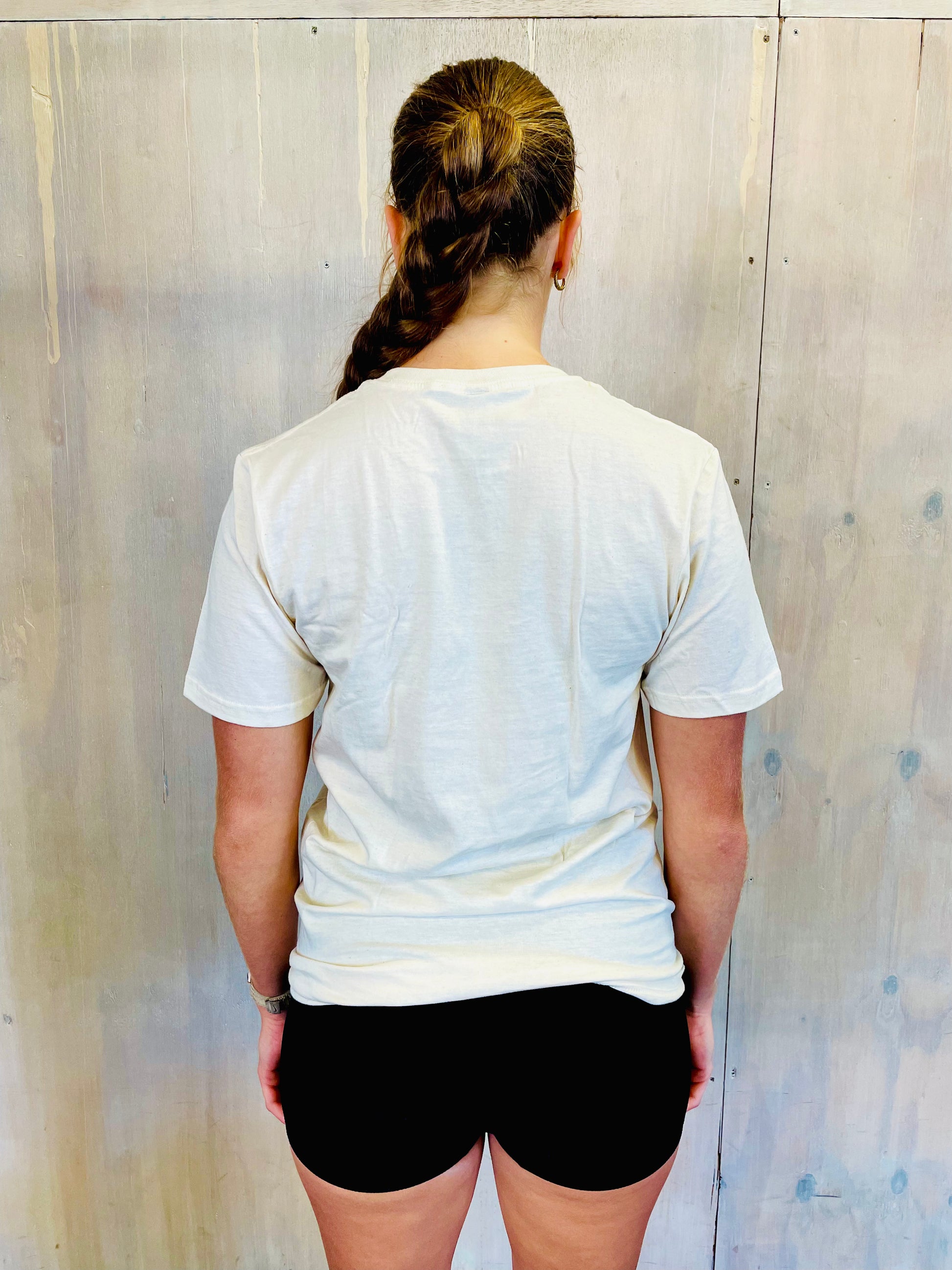Mental Fortitude Carbon Heartcrown Tee Natural | Revolution in Resilience with High-Performance Apparel